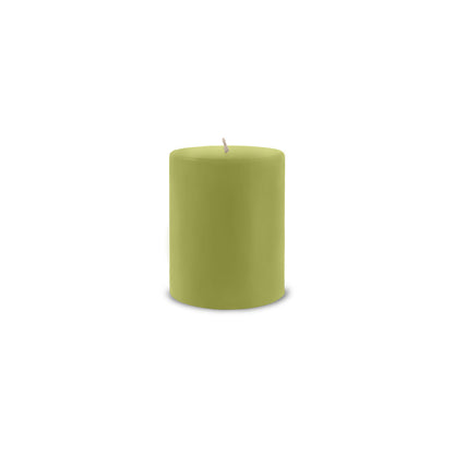 Classic Pillar Candle 3" x 4" - Pistachio