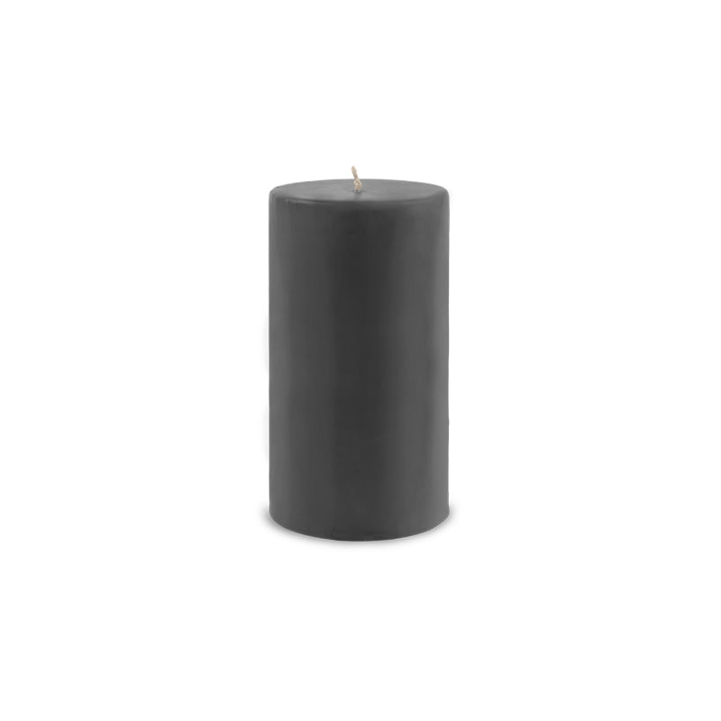 Classic Pillar Candle 3" x 6" - pewter