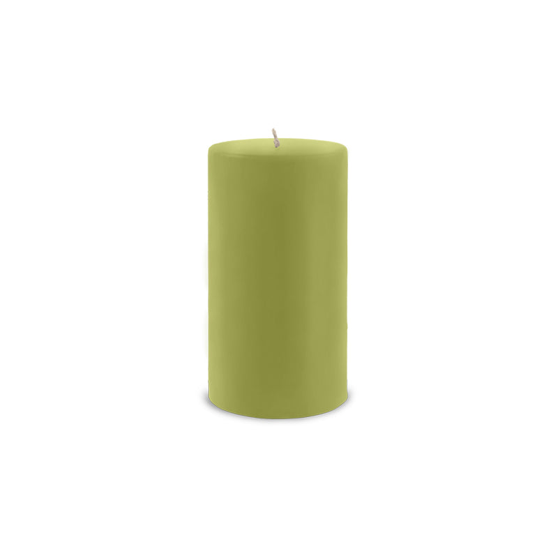 Classic Pillar Candle 3" x 6" - pistachio