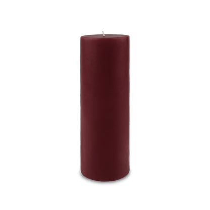 3" x 9" Classic Pillar Candle - french bordeaux