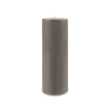 3" x 9" Classic Pillar Candle - gray