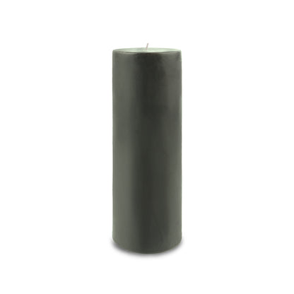 3" x 9" Classic Pillar Candle - pewter 