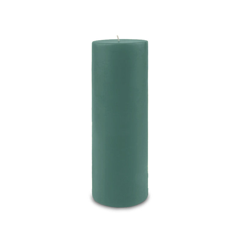 3" x 9" Classic Pillar Candle - turquoise