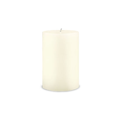 Contemporary Pillar Candle 4" x 6" Ivory