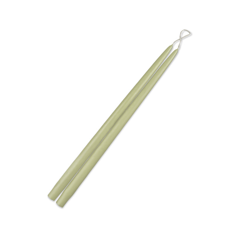 Desert Olive 15" Taper Candle 1 Pair