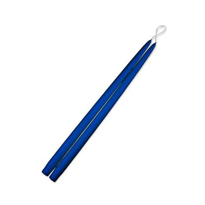 Royal Blue 15" Taper Candle 1 Pair