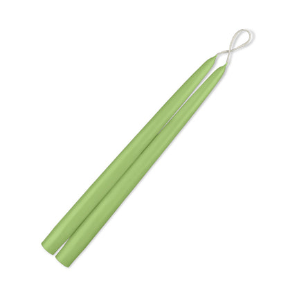 Taper Candles 12" - 1 pair - lime green