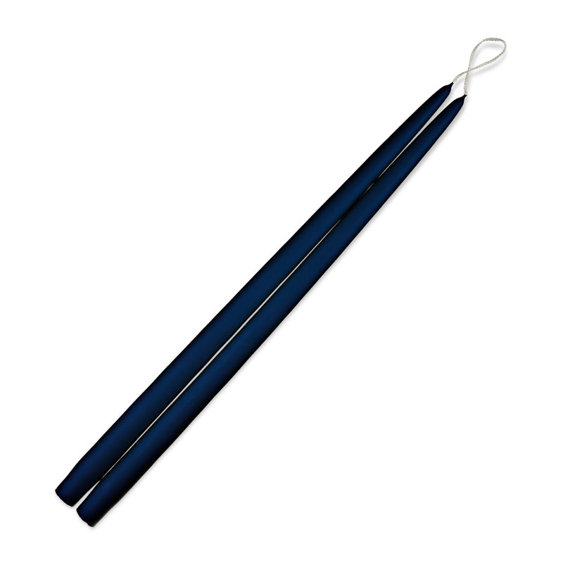 Taper Candles 18” - 1 pair Navy Blue
