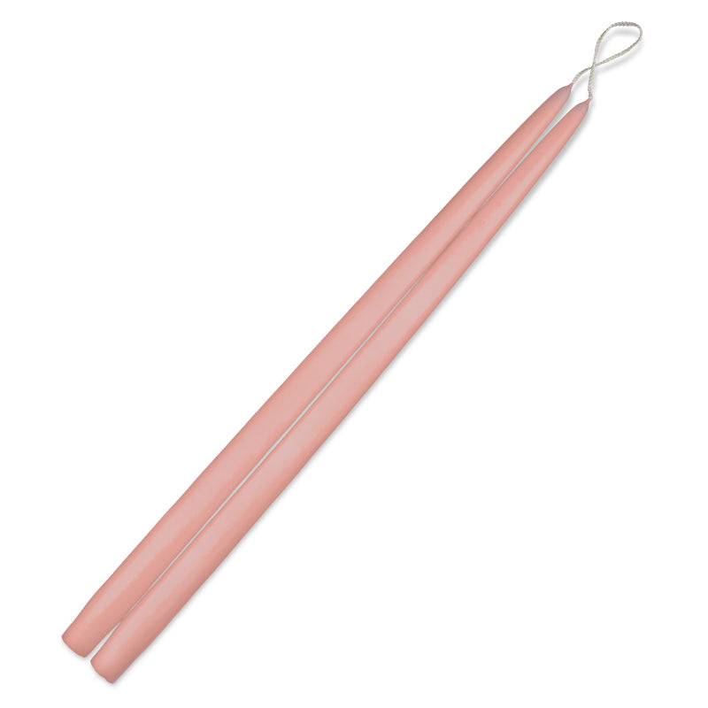 Taper Candles 18” - 1 pair Petal Pink