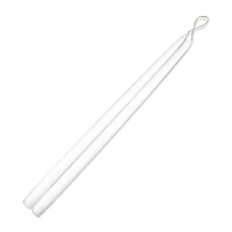 Taper Candles 18” - 1 pair  White