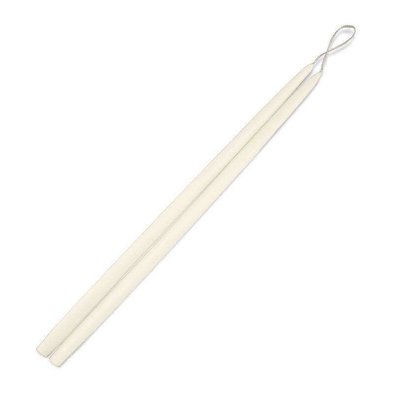 Taper Candles 24" - 1 pair Ivory