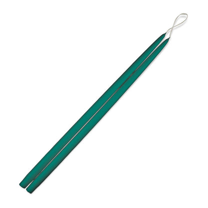 Taper Candles 24" - 1 pair Turquoise