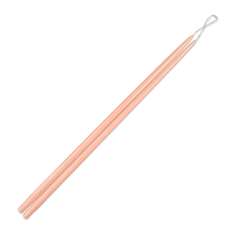 Taper Candles 30" - 1 pair Barely Blush