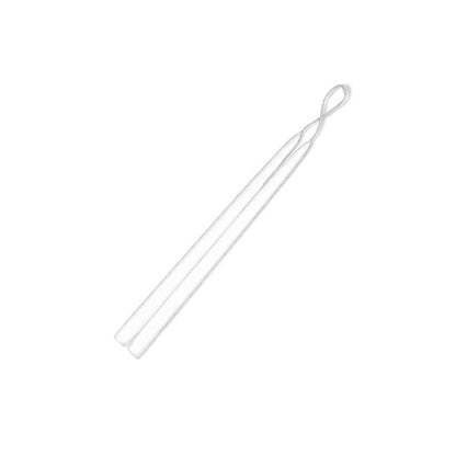 Taper Candles 6" Thin - 24 candles - White