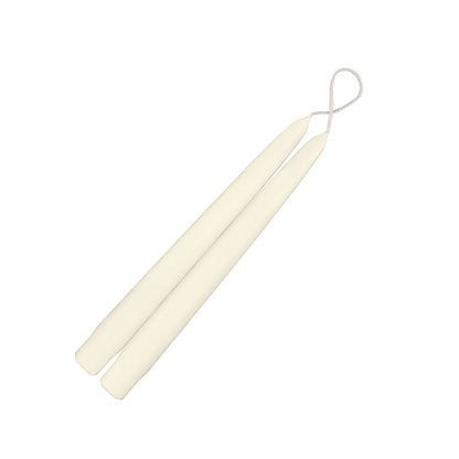 Taper Candles 9" - 1 pair Ivory