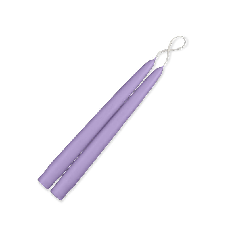 Taper Candles 9" - 1 pair Wisteria